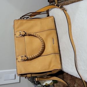 Rebecca Minkoff suede satchel bag 🦋